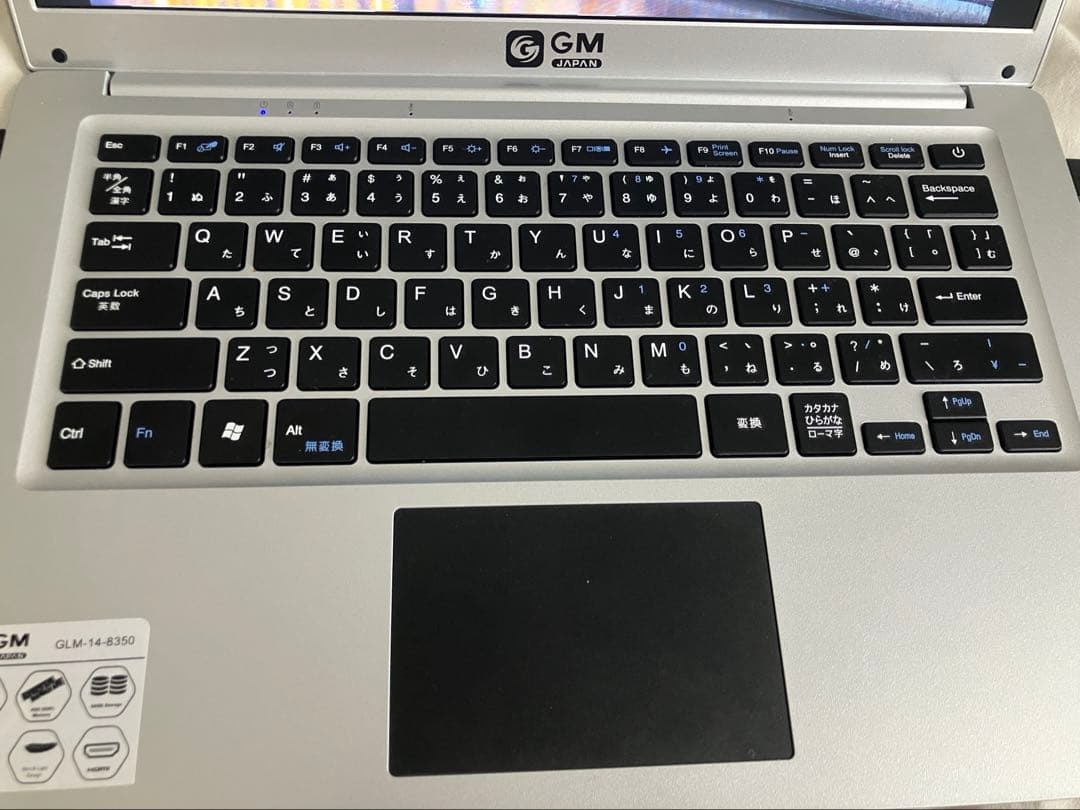 GLM-14-8350-JP GM JAPANノートPC シルバー