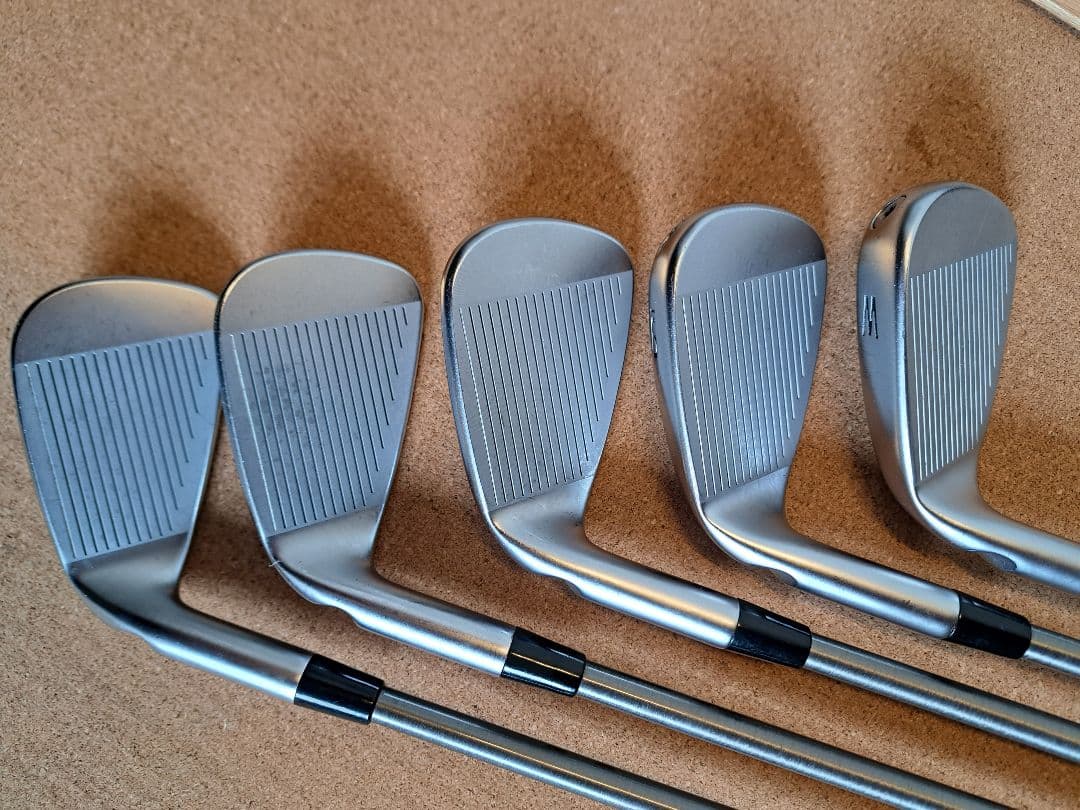 すこし美品 ピンi230アイアン。スチールファイバー80s 5本セット(5~W