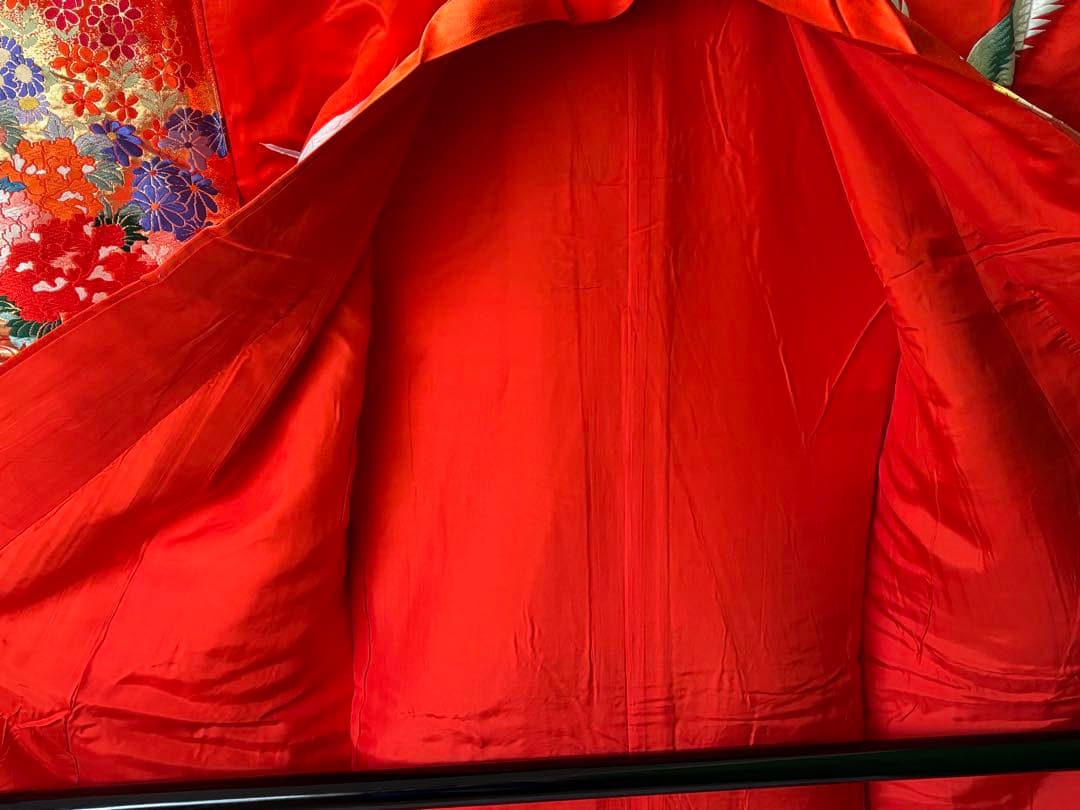 花嫁衣裳 婚礼衣裳 打掛け 赤系