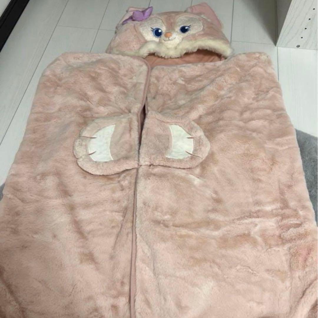 正規品】上海ディズニー リーナベル フード付き ポンチョ ブランケット