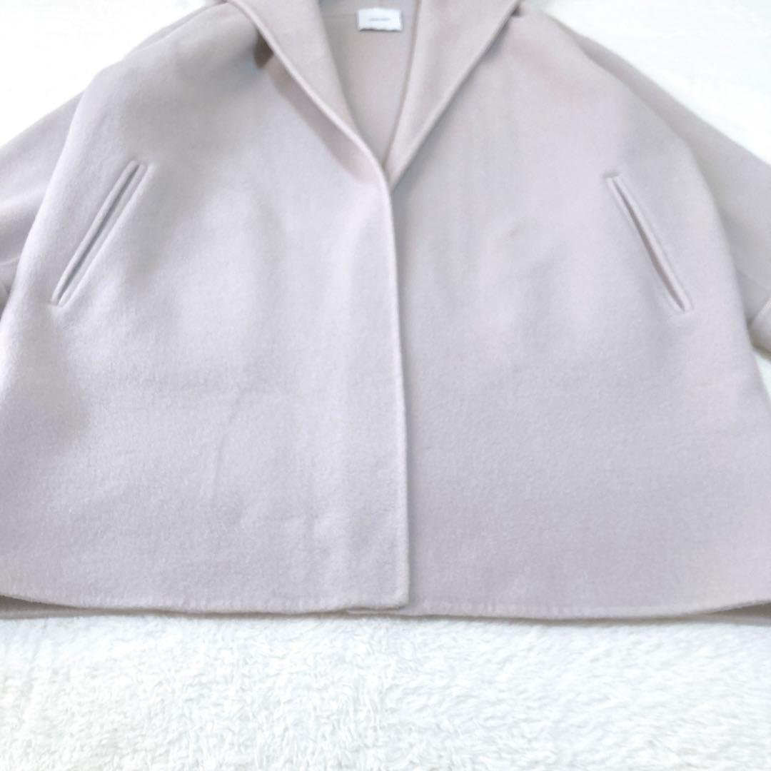 ✨極美品✨スピックアンドスパン☆ダブルモッサリバーフーディーコート