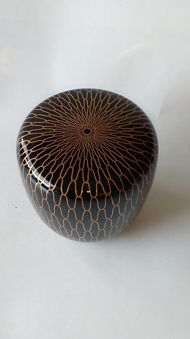 Gojyo様専用初瀬川柳庵 作 出世 アミ棗即中斎好宗匠在判箱書花押共箱