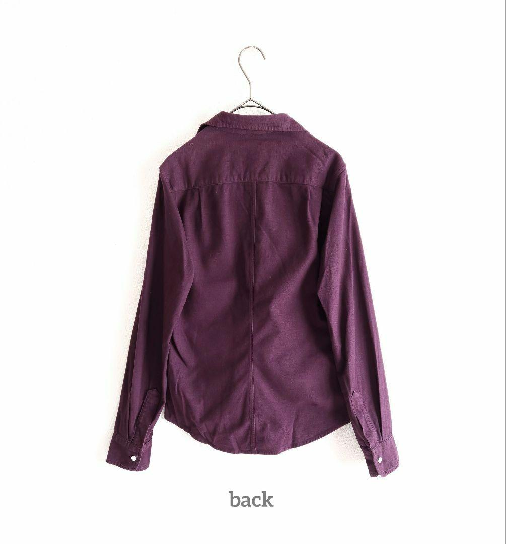 Frank&Eileen BARRY バリー シャツ ボルドー系 - メルカリ