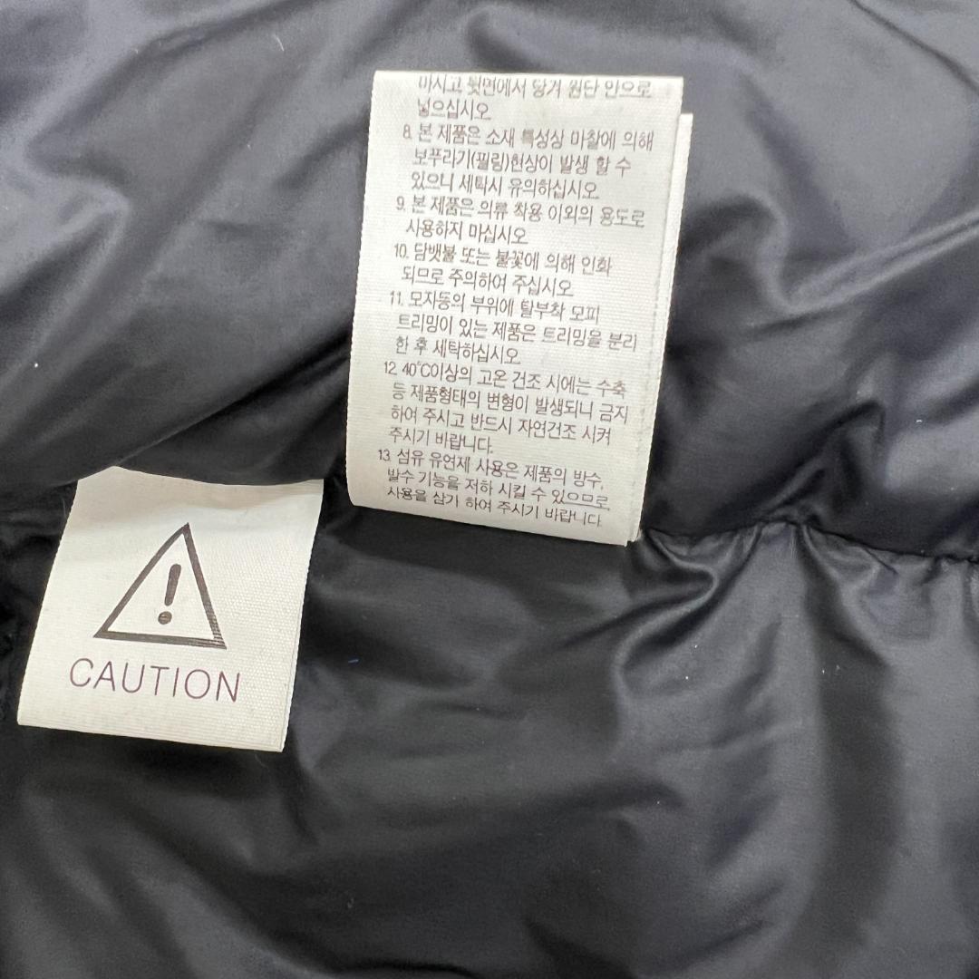 《美品》ノースフェイス ダウン モッズコート マクマード ブラック メンズ M