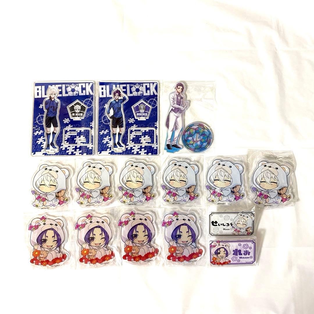 ブルーロック 凪誠士郎 御影玲王 アクスタ ファボテリア フラワーベア ブルロ展 Amazon.co.jp: ブルーロック ファボテリア ミニキャラアクリルスタンド