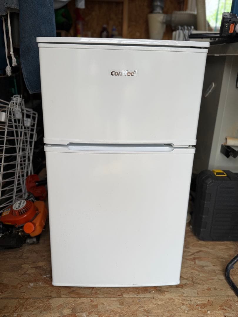 2022年製comfee 冷蔵庫 ホワイト 1ドア 小型冷蔵庫