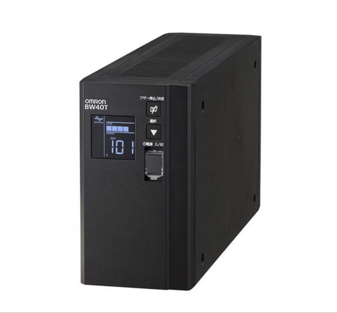 OMRON BW40T [無停電電源装置(UPS) (400VA/250W)] オムロン（OMRON） UPS 無停電電源装置 BY35S ( 350VA 210W 4A/4.8A