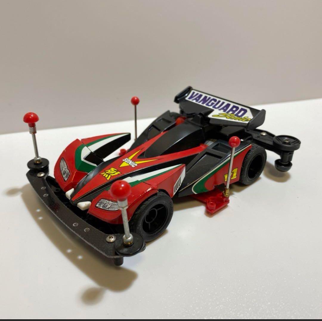 タミヤ ミニ四駆 バンガードソニック 完成品 ブラック塗装 箱無し