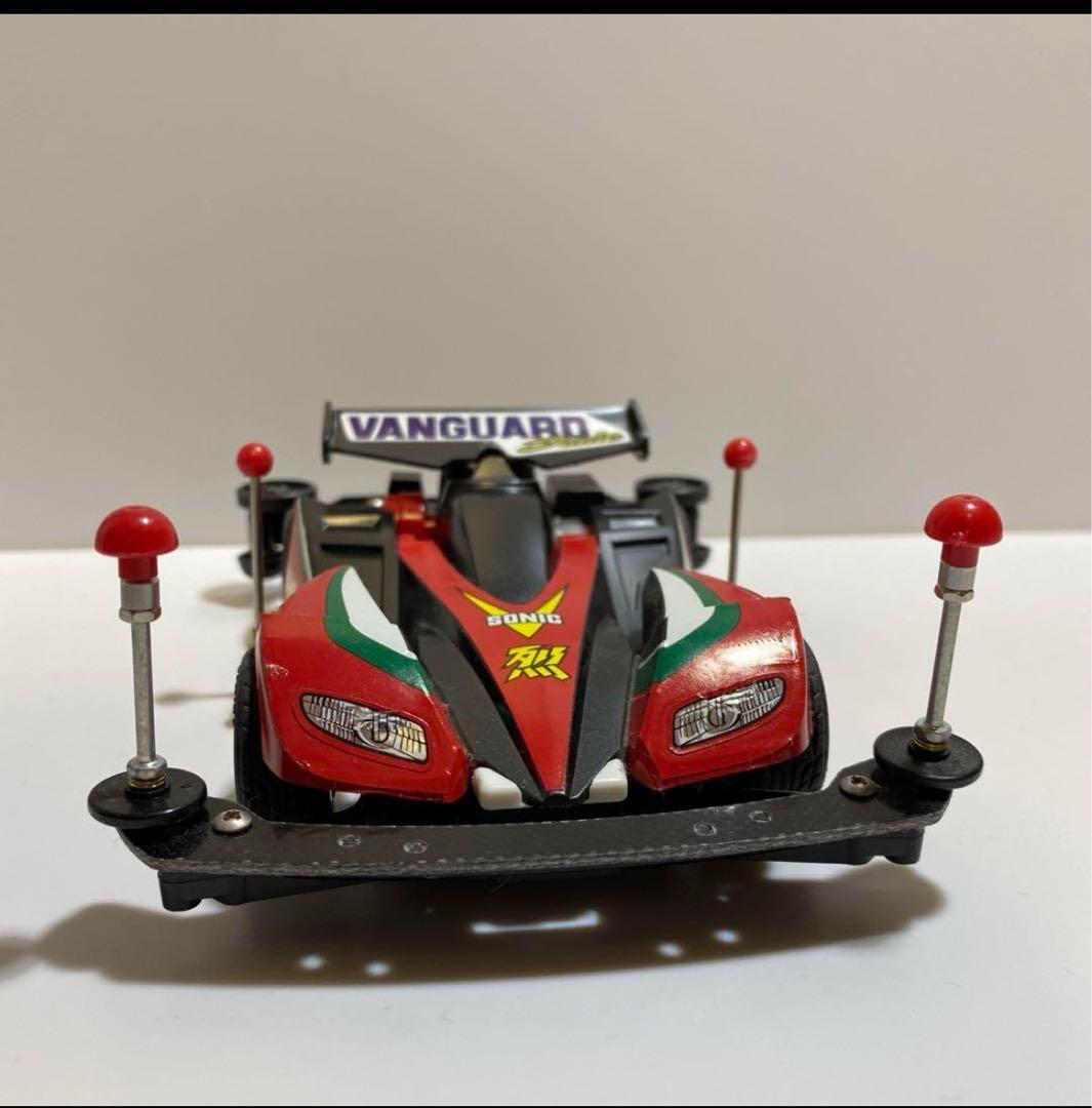 タミヤ ミニ四駆 バンガードソニック 完成品 ブラック塗装 箱無し