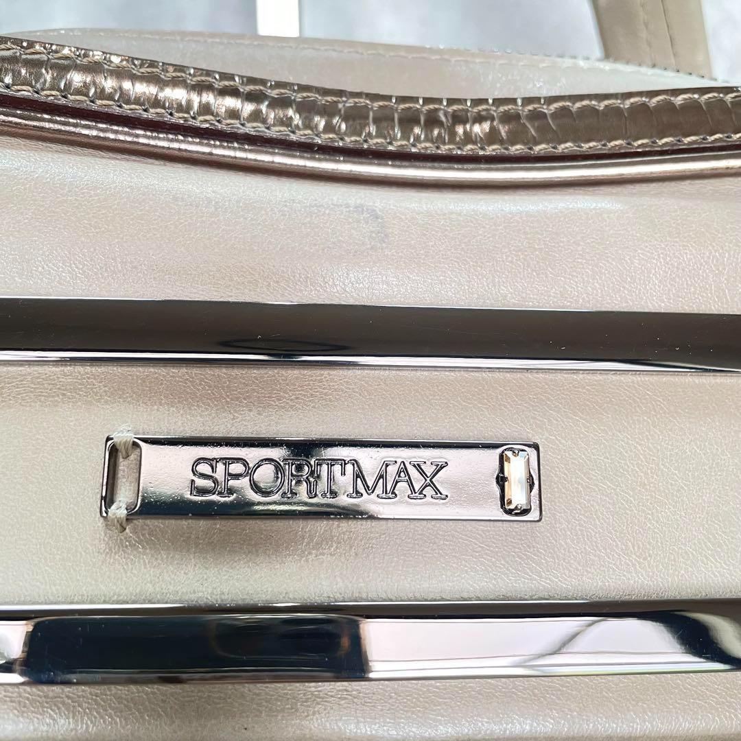 MaxMara SPORTMAX ♡ 牛革 2WAYバッグ 定価117600円 - バッグファッション