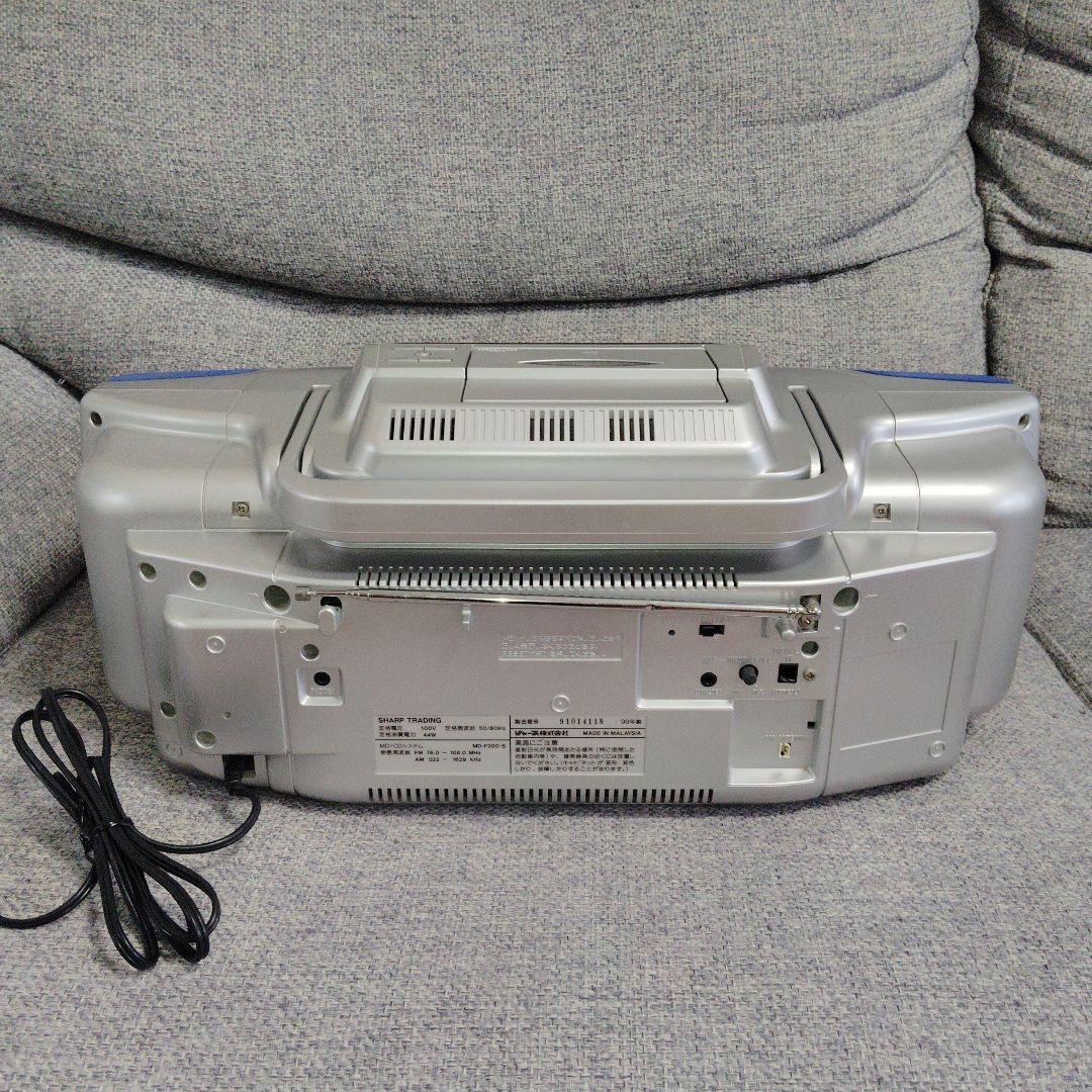 SHARP MD-F200 ポータブルコンポ ジャンク - メルカリ
