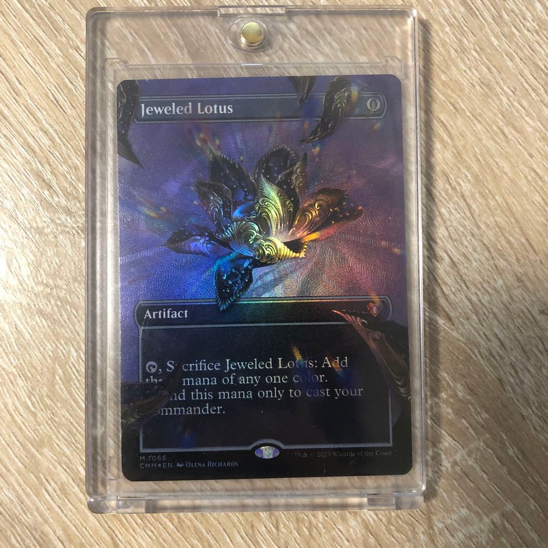 宝石の睡蓮　テクスチャーfoil 英)【テクスチャーFoil】宝石の睡蓮 / Jeweled Lotus【CMM】 No.1066