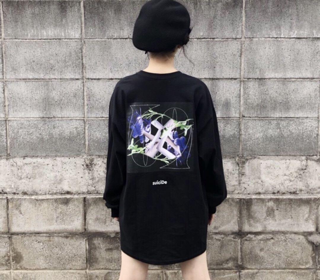 黒宮れい　れいりえ　suiciDe ロンT 生”がテーマ。黒宮れい、ブランド「suiciDe」をスタート！ 画像0 | SGS109