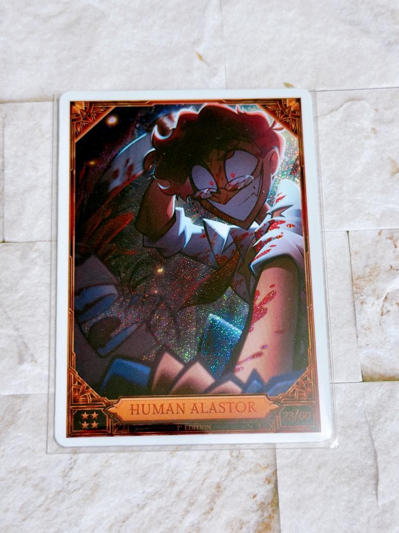 ハズビンホテル 【HUMAN ALASTOR】トレーディングカード Hazbinhotel ハズビンホテル トレーディングカード Trading Cards