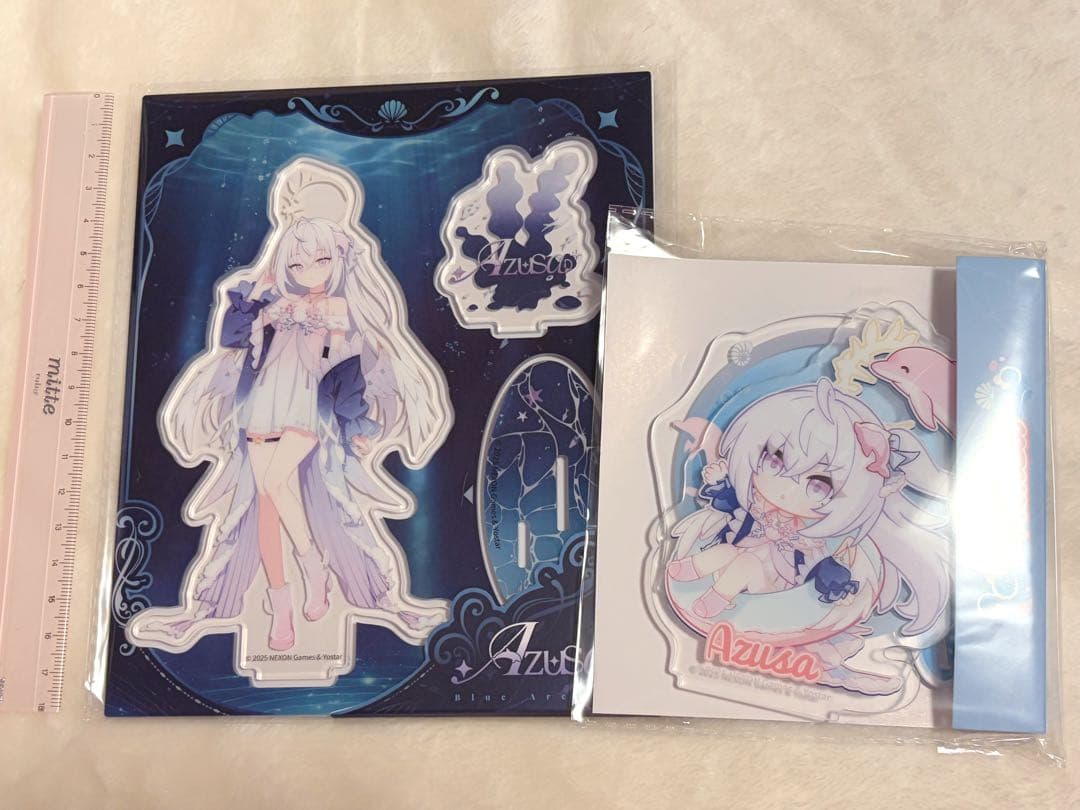 中国 限定 ブルーアーカイブ ブルアカ アクリルスタンドセット アズサ