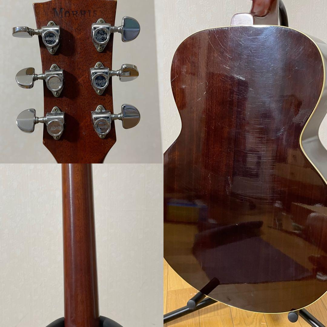 morris モーリス WJ-30 アコースティックギター 星インレイ - メルカリ