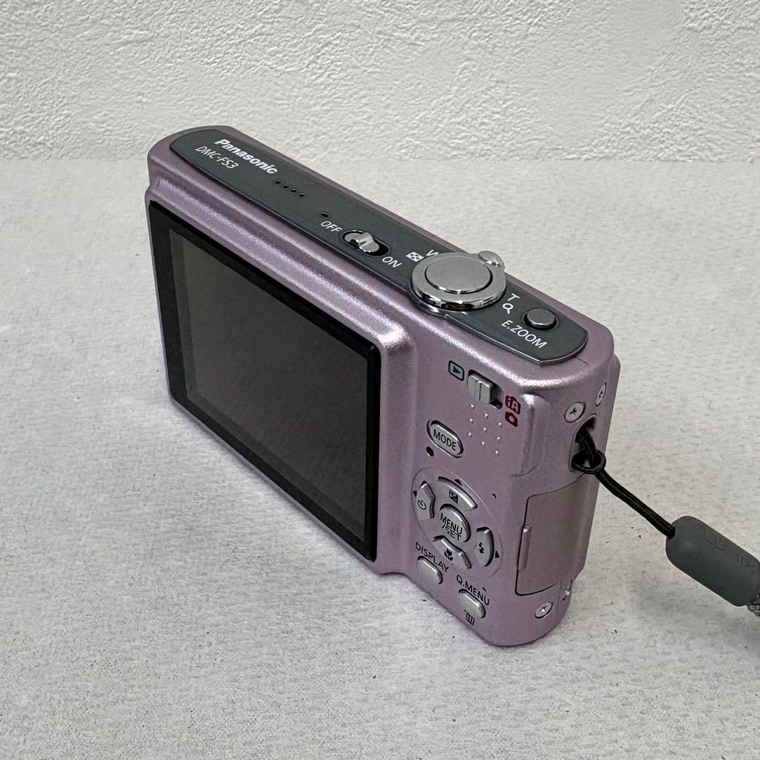 動作未確認】パナソニック LUMIX DMC-FS3 オールドコンデジ ピンク