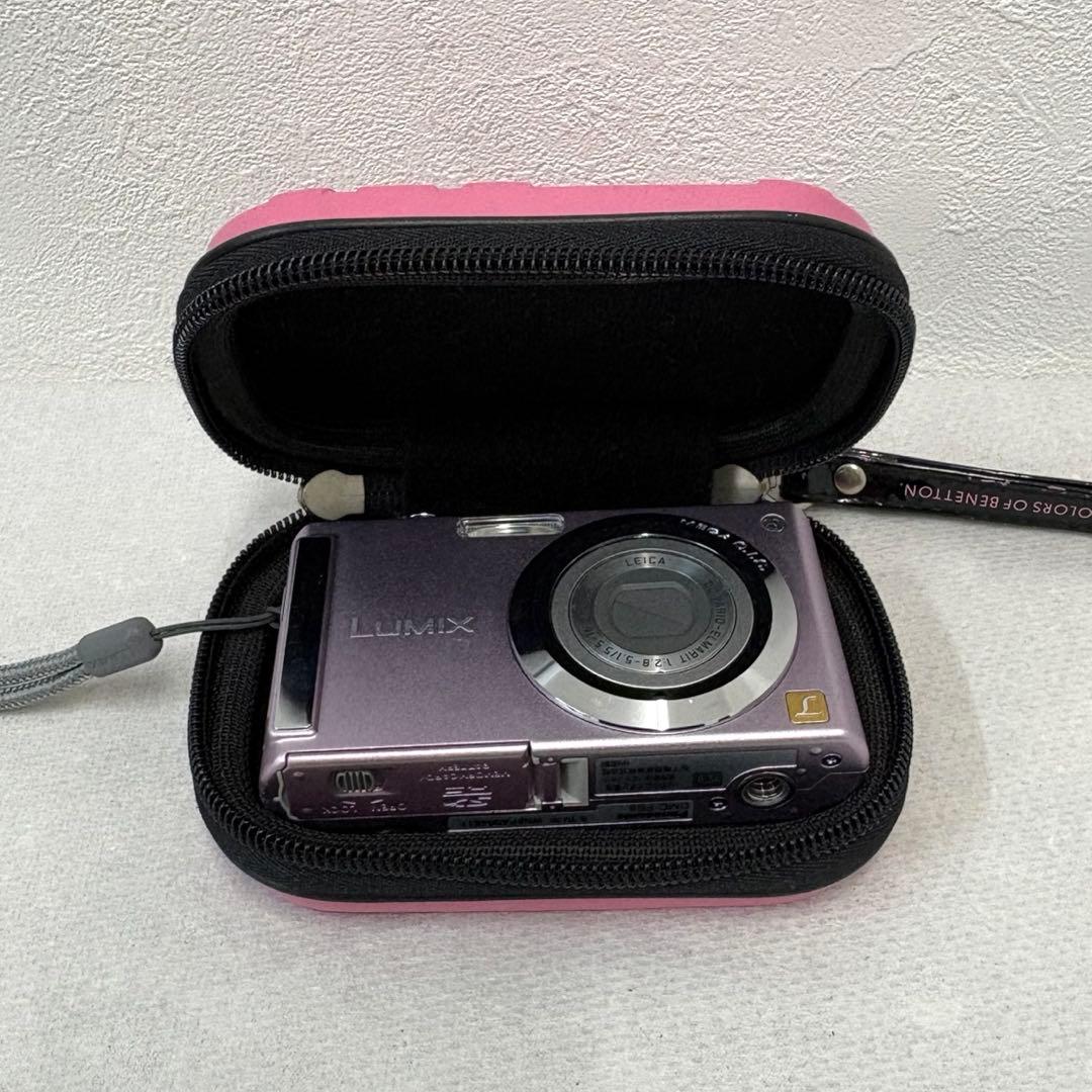 動作未確認】パナソニック LUMIX DMC-FS3 オールドコンデジ ピンク