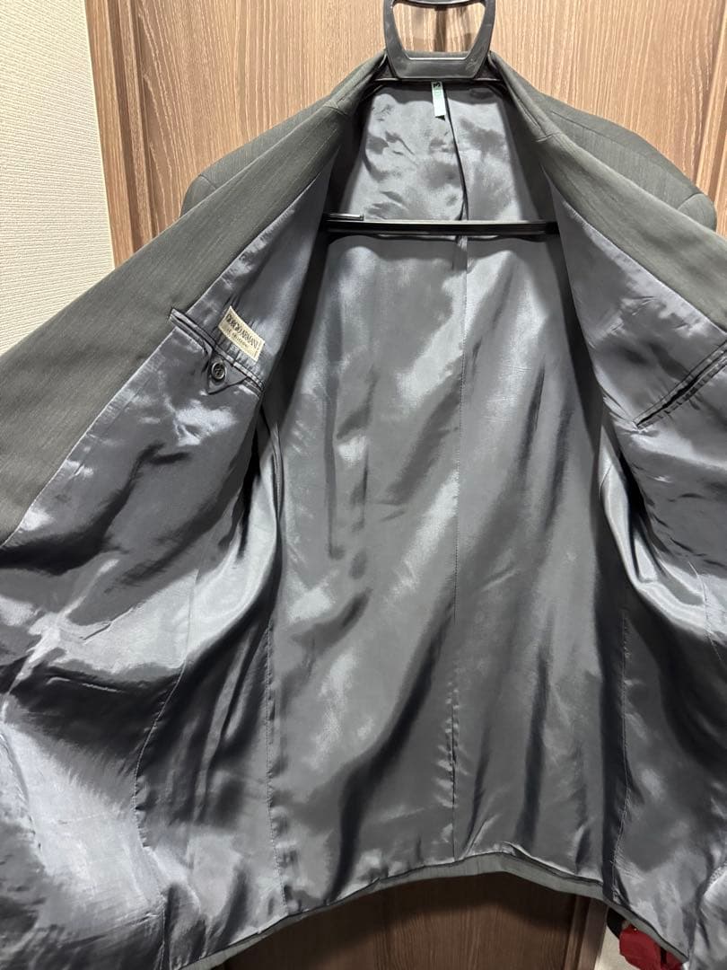 【VENICE0513 】ジョルジオアルマーニ《秋冬スーツ》クリーニング済