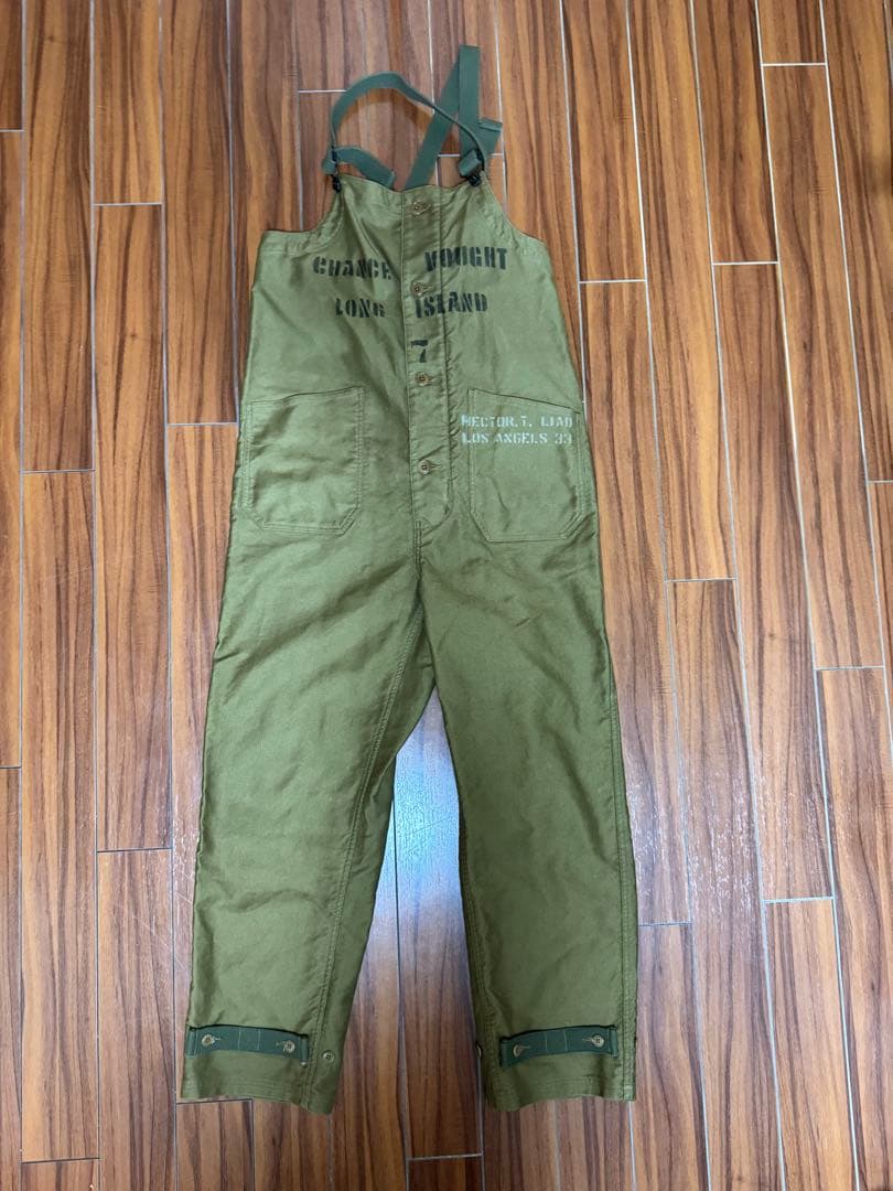 COLIMBO オーバーオール　サイズM COLIMBO/コリンボ】 オーバーオール/ -CUSTOM- “U.S.C.G.A.” /ZX-0203