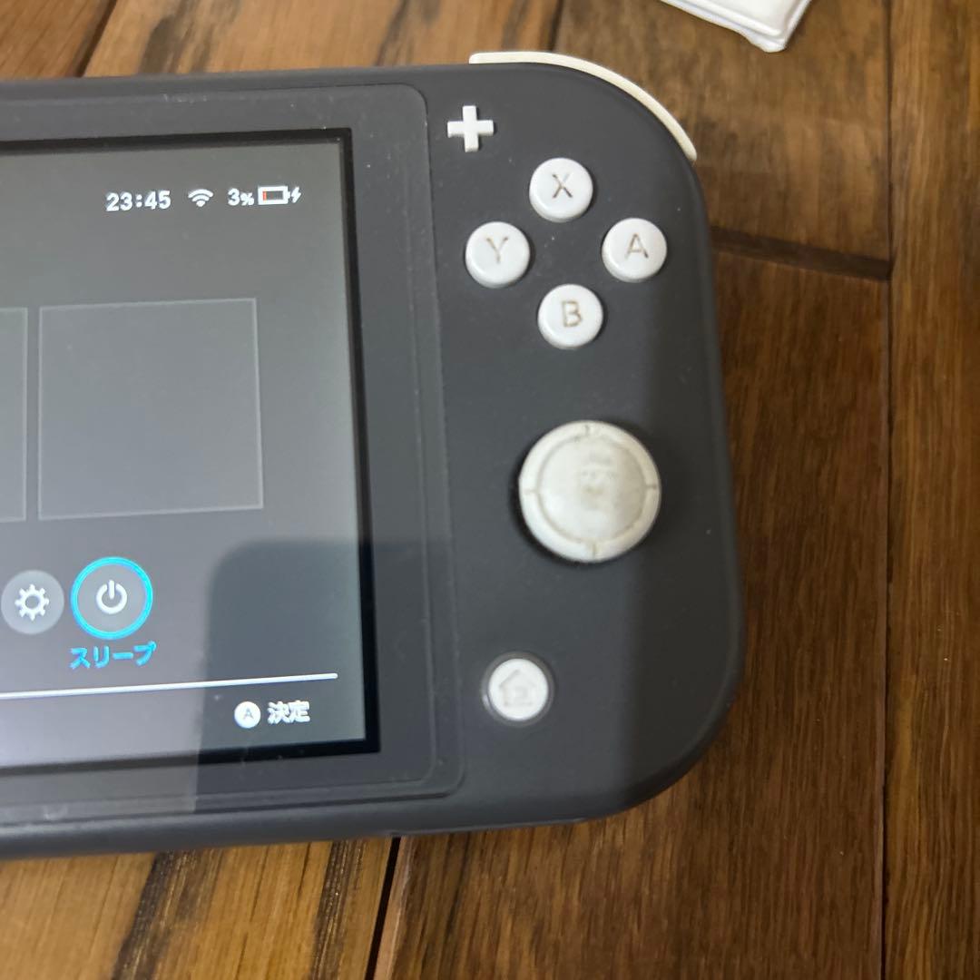 Nintendo Switch Lite グレー ジャンク品 - メルカリ