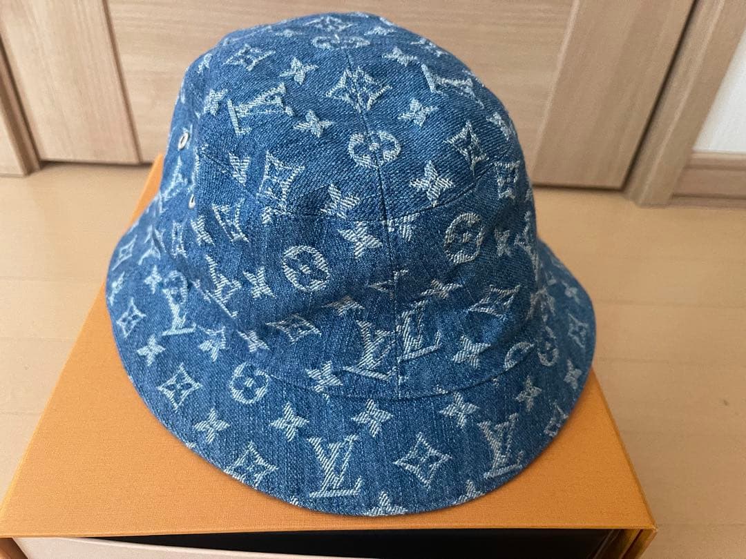 Louis Vuitton バケットハット デニム - メルカリ