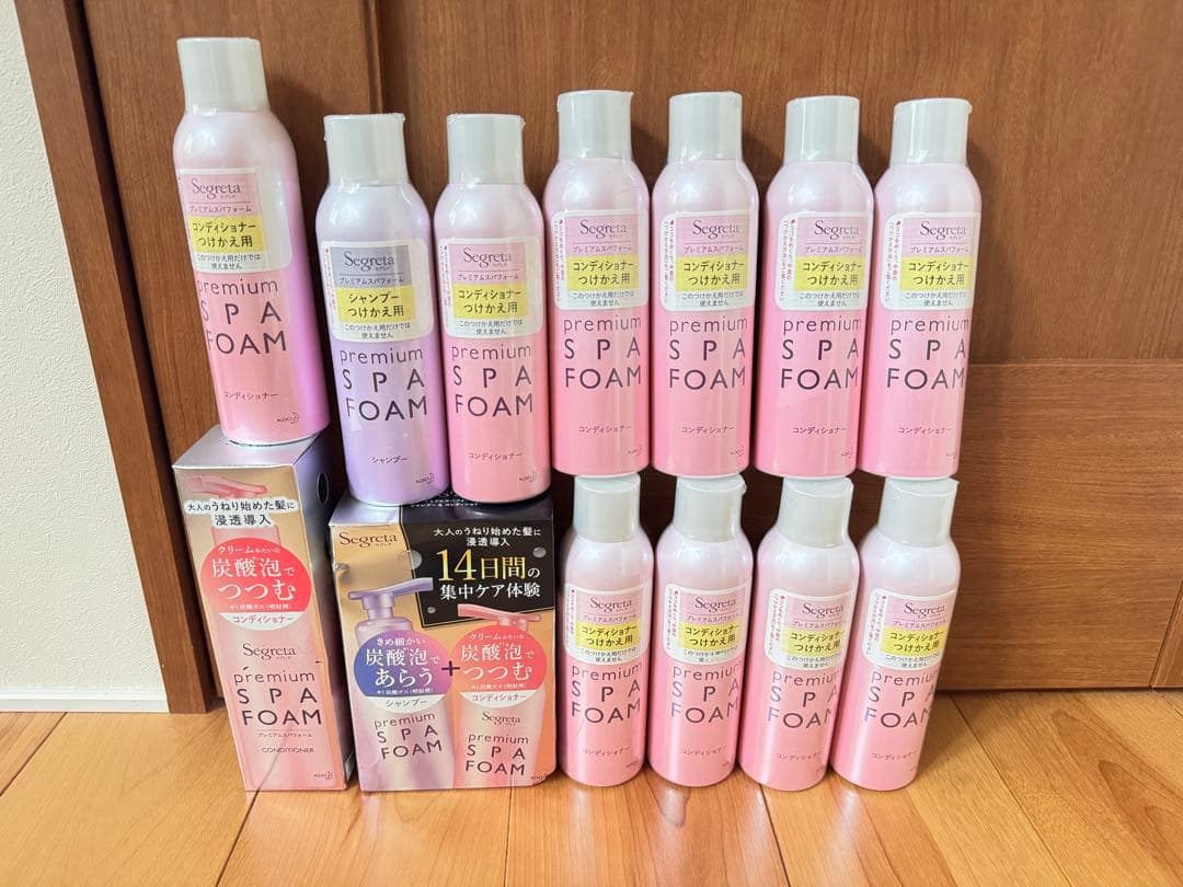 【値下げ】セグレタ（Segreta）premium SPA FOAM14本セット 値下げ】セグレタ（Segreta）premium SPA FOAM14本セット 値下げ