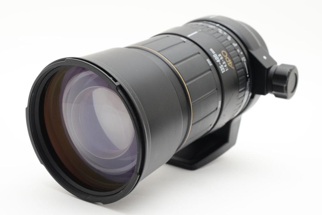 ソニー用 大望遠ズーム　SIGMA 135-400mm F4.5-5.6 APO