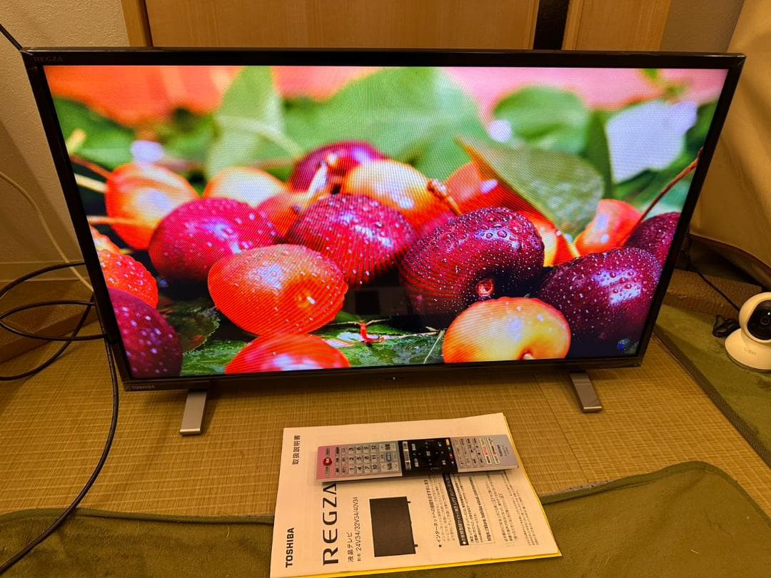 アプリ内蔵極美品 TOSHIBA 東芝 テレビ 32V34 2023年製 32型 - メルカリ