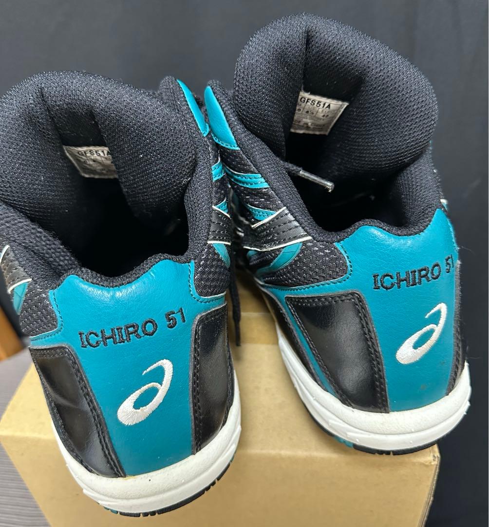 廃盤品・超希少・未使用】2002 イチローモデルスパイク アシックス27.0