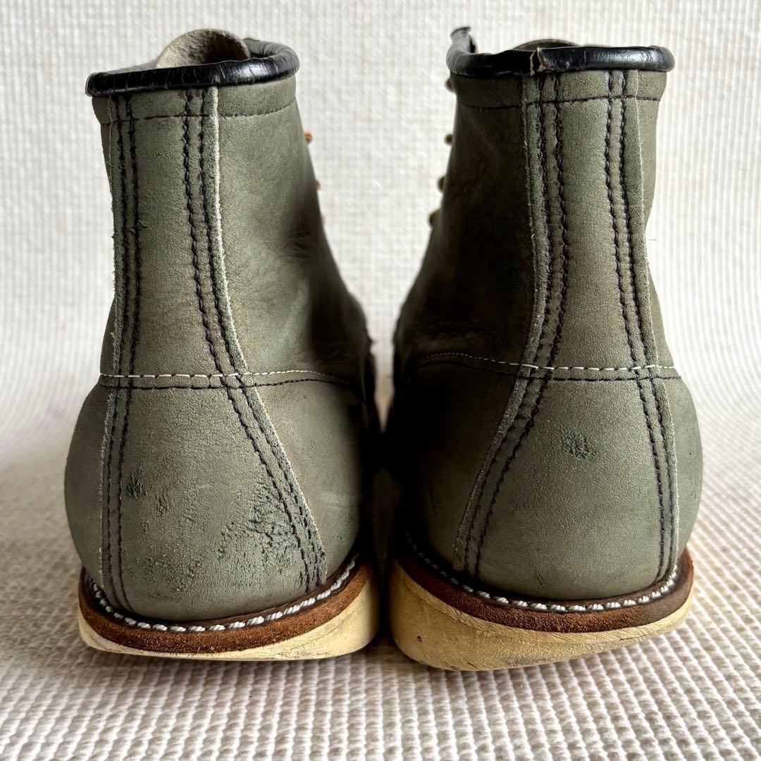 希少限定】レッドウィング 2883 モスグリーン ヌバック 2000年製 8D