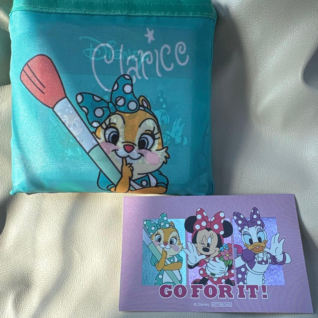 ステッカー付き】ナムコ限定 ディズニー クラリス エコバッグ - メルカリ