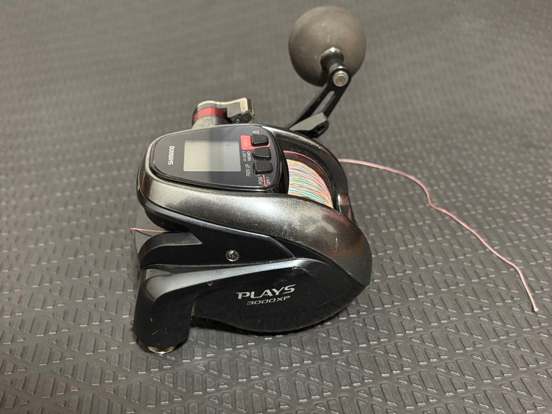 中古❗️電動リール シマノ PLAYS3000XP 動作確認済み - メルカリ