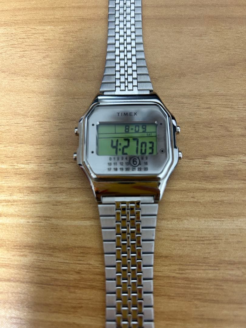 TIMEX Maison Margiela mm6 時計 シルバー マルジェラ - メルカリ