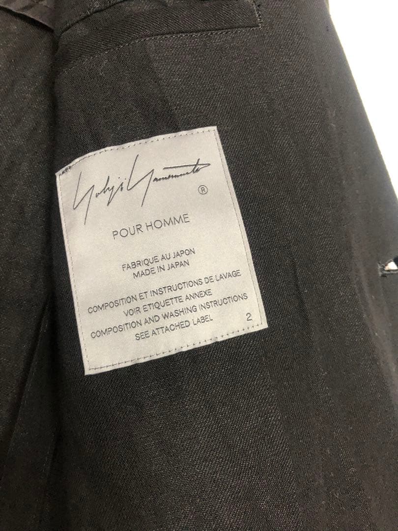 上下販売)＊当時受注生産のみ＊世界3着Yohjiyamamoto 22ss - メルカリ