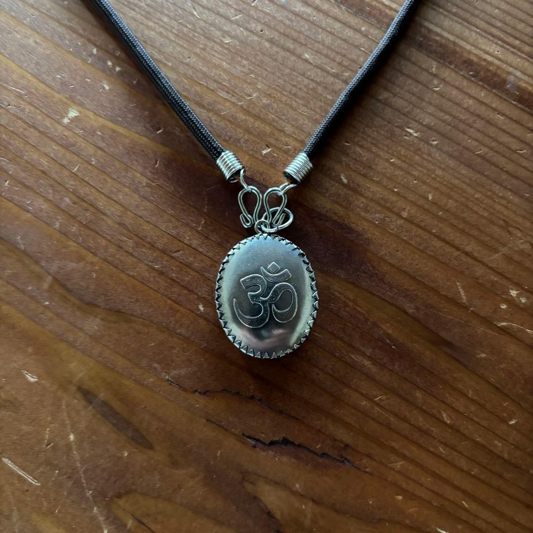藤井風 ネックレス【☆SALE☆】オーム ガネーシャ神 ロープチェーン