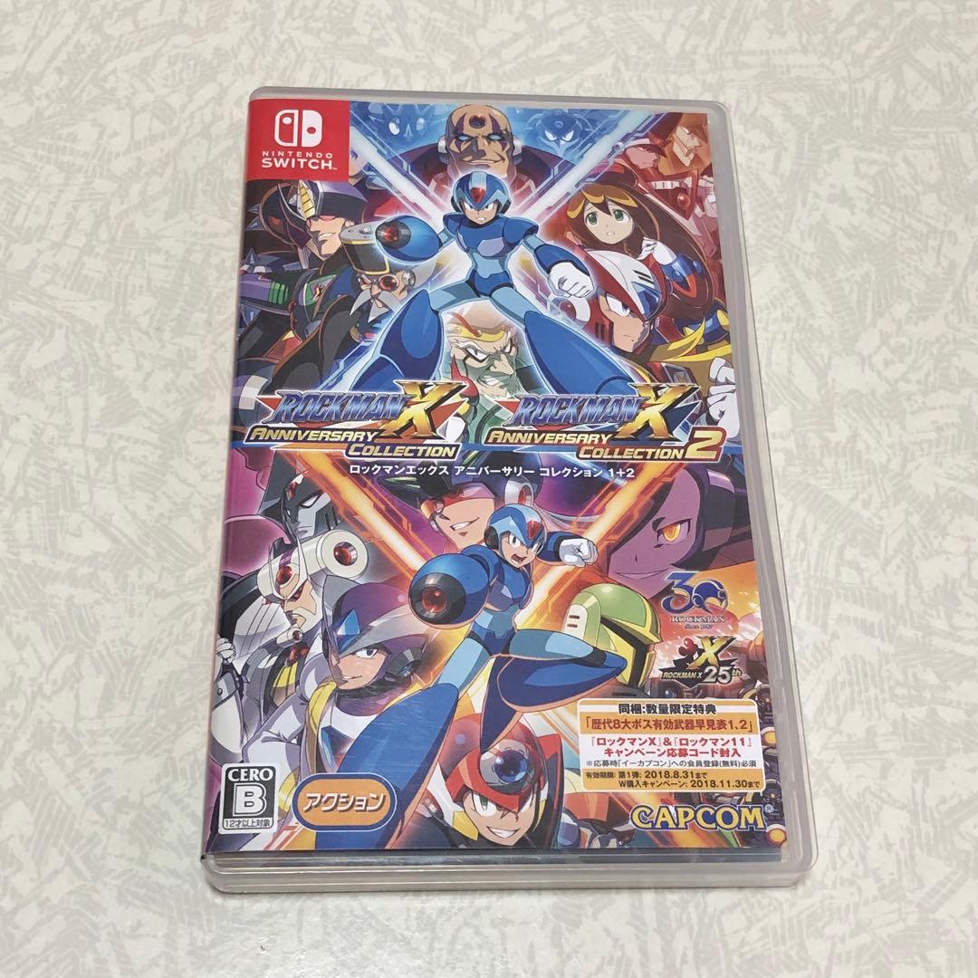 Switch ロックマンX アニバーサリー コレクション 1＋2 - メルカリ