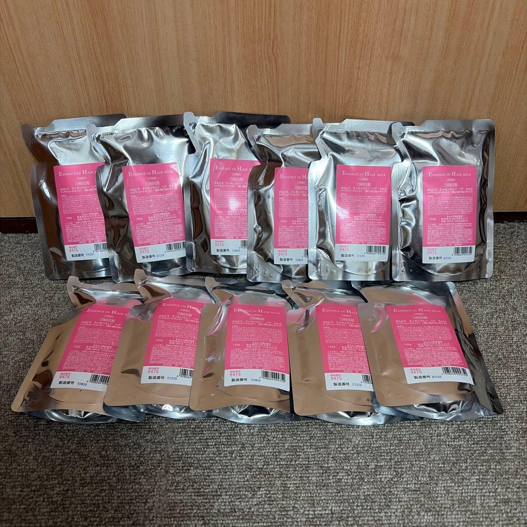 【新品】オルビス エッセンスイン ヘアミルク 140g 詰め替え用 11個セット エッセンスインヘアミルク / オルビス(トリートメントヘアミルク