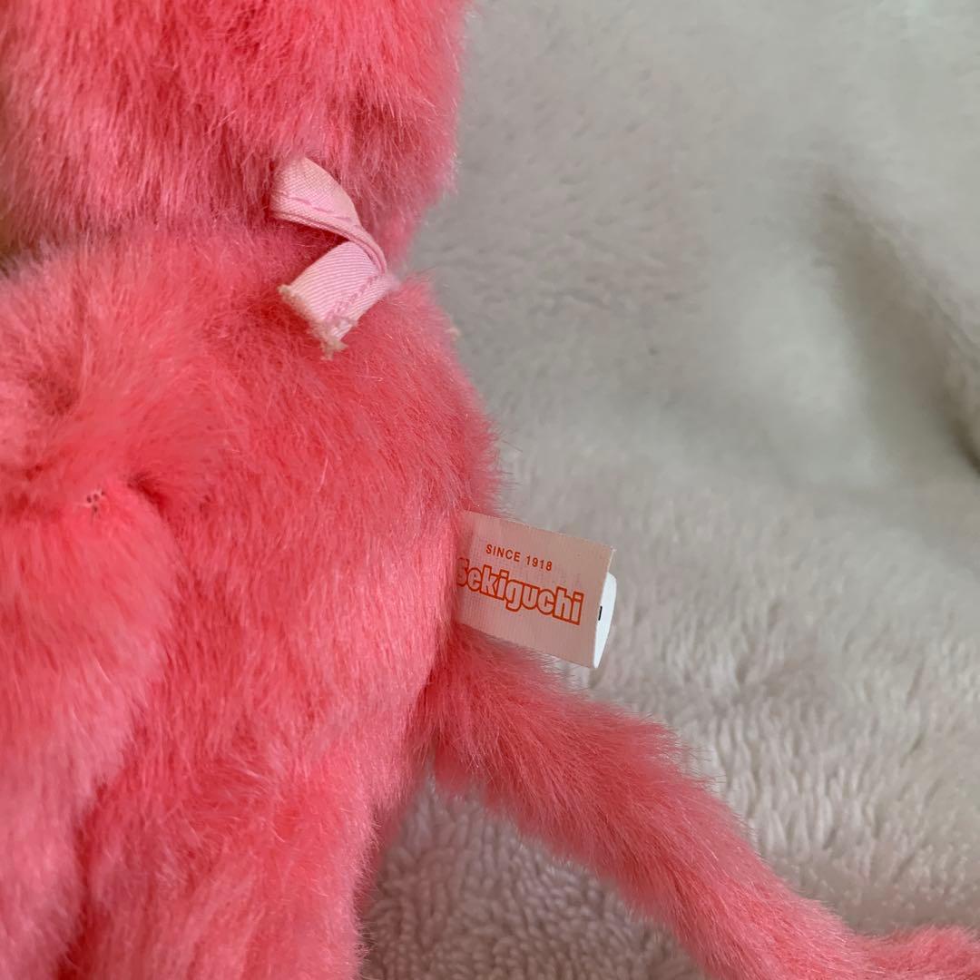 セキグチ ］❤️ご当地モンチッチ❤️桃⭐️FUKUSHIMA ぬいぐるみ約19㎝