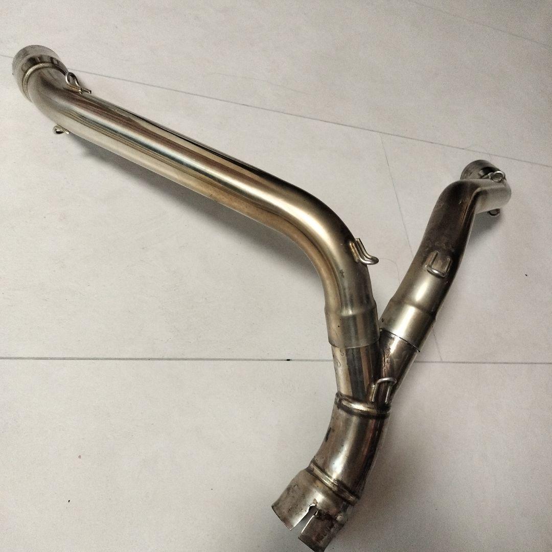 ホーネット250 TSRスリップオン 2本出し用中間パイプ - メルカリ