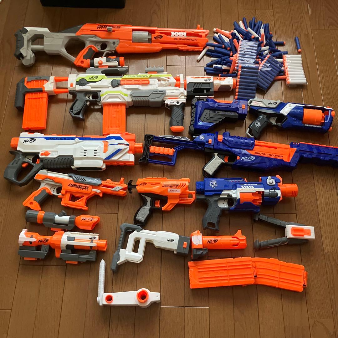 NERF ナーフ 電動ナーフ銃 まとめ売り - メルカリ