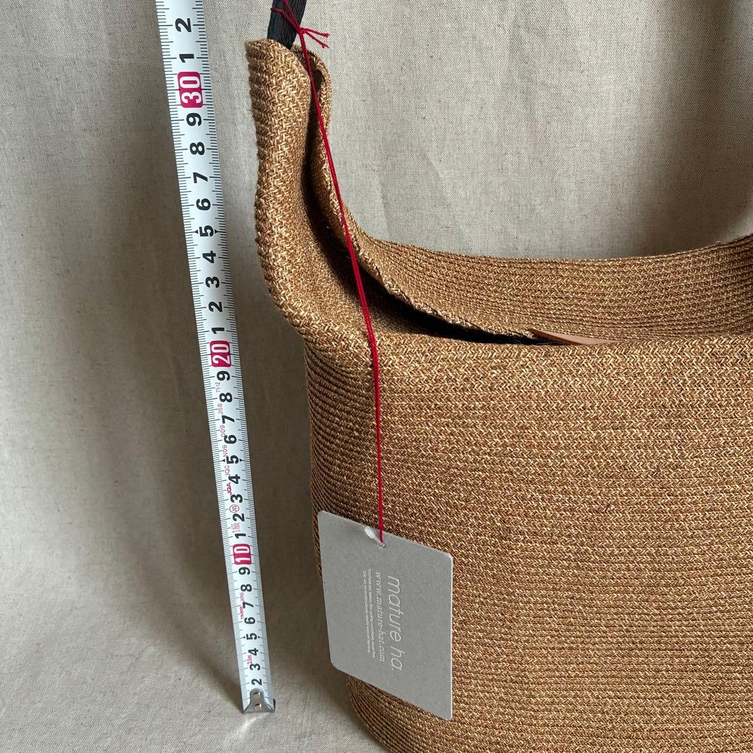 mature ha. マチュアーハ ショルダーバッグ かごバッグ - メルカリ