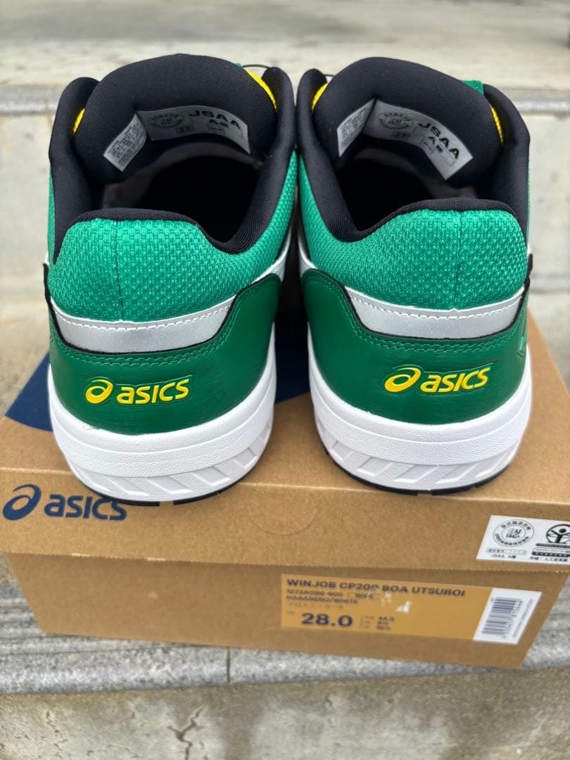 安全靴 ASICS WIN JOB CP209 BOA UTSUROI 28.0cm