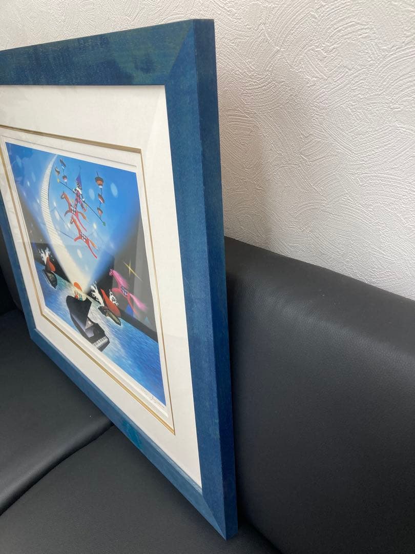 希少】藤城清治「日の出のプレリュード」限定800部/作品保証書付き