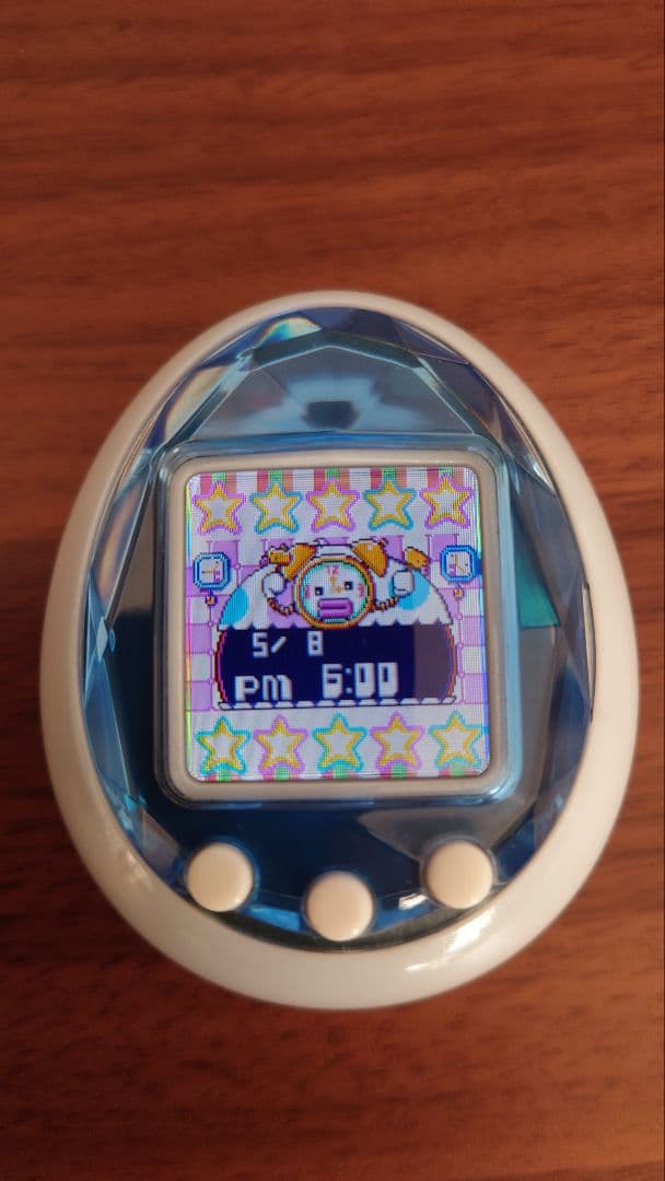 極美品】たまごっちiD ブルーシルバー Tamagotchi iD - メルカリ