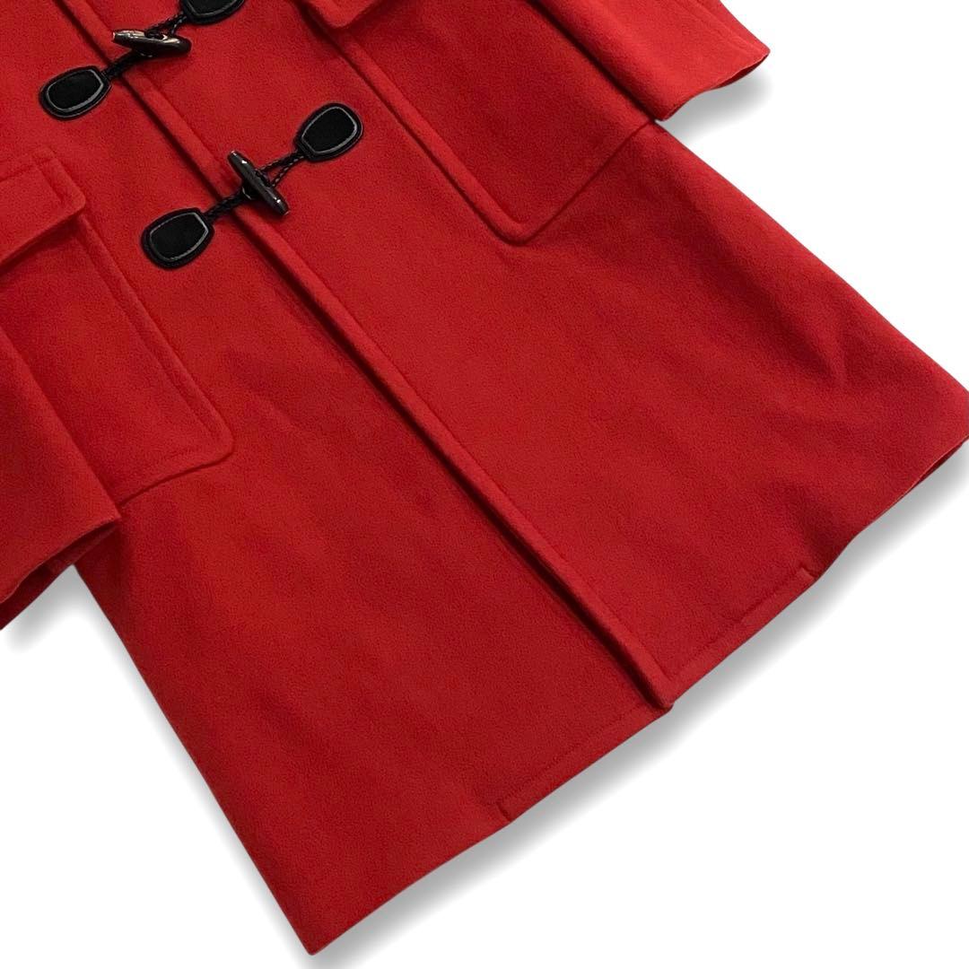 15-16AW☆ミケーレ期☆グッチ ダッフルコート 赤 メンズ 48 イタリア製