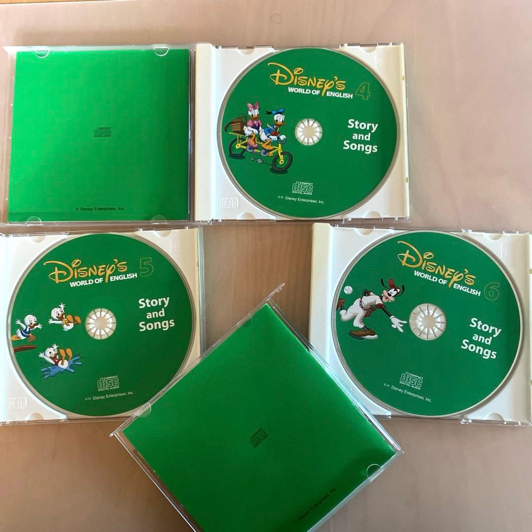 ディズニー英語システム ストーリーandソングス 4.5.6 - メルカリ