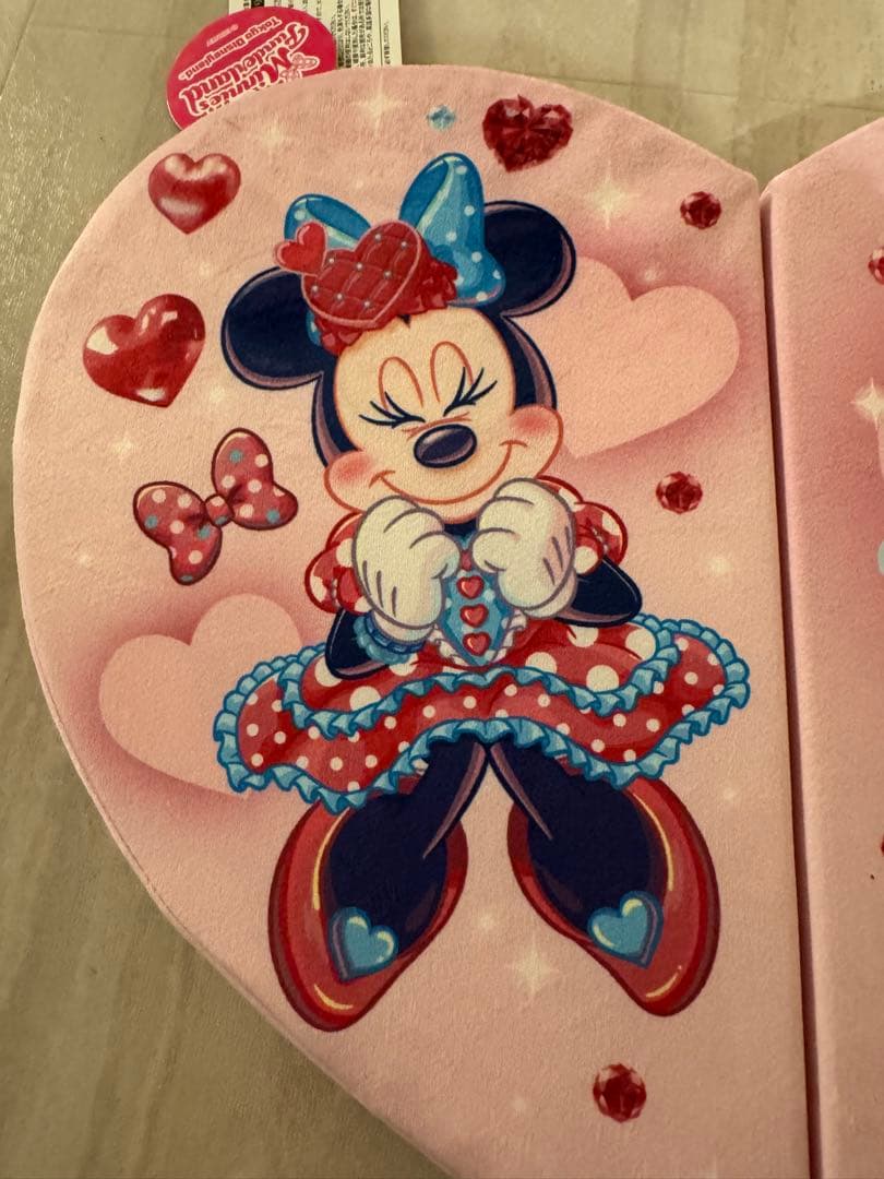 ミニーマウス♡パルパルーザ♡ファンダーランド ハート型 ♡ポータブル