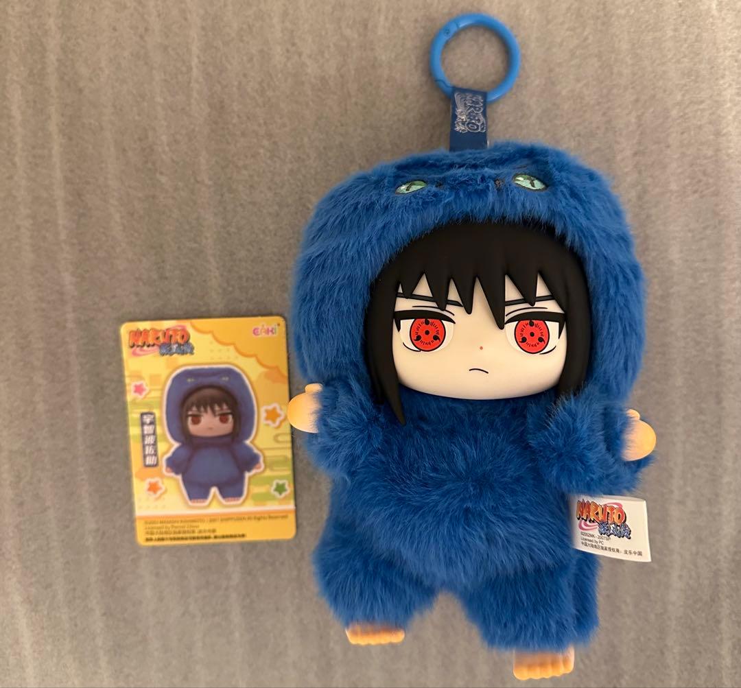 ナルト疾風伝 TOPTOY ぬいぐるみキーホルダー サスケ ナルト2点セット