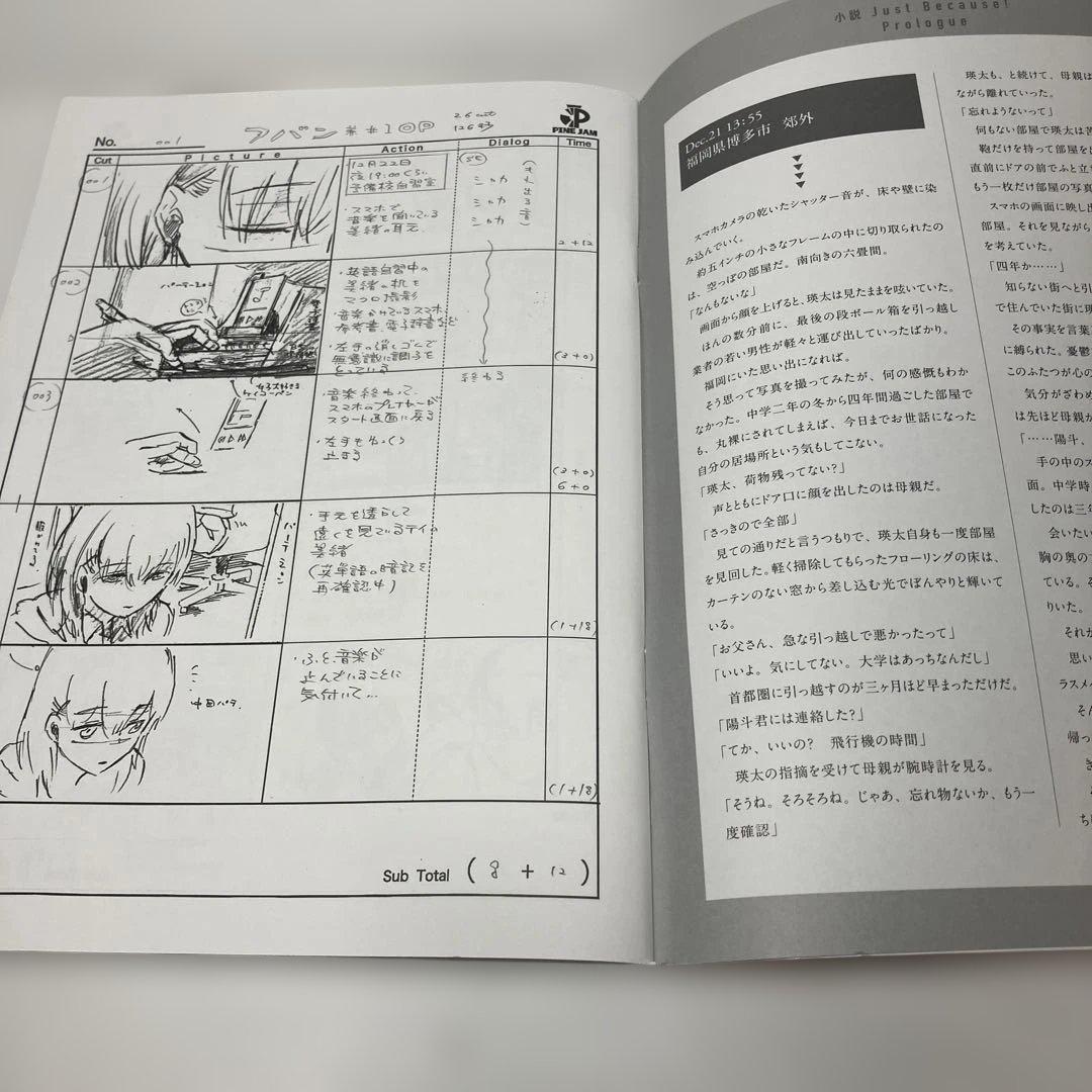 Just Because! ジャストビコーズ　第一話　Aパート絵コンテ決定稿